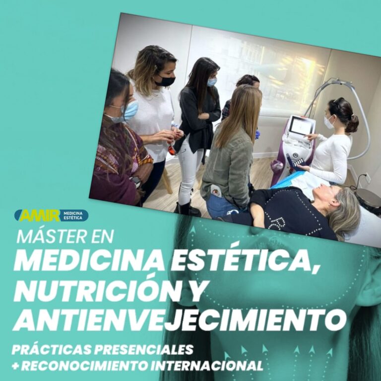 Máster en Medicina Estética, Nutrición y Antienvejecimiento AMIR México