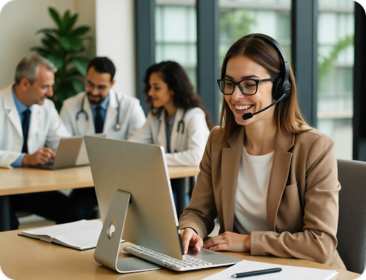 freepik a 25yearold white latin woman with a headset on we 75338 1